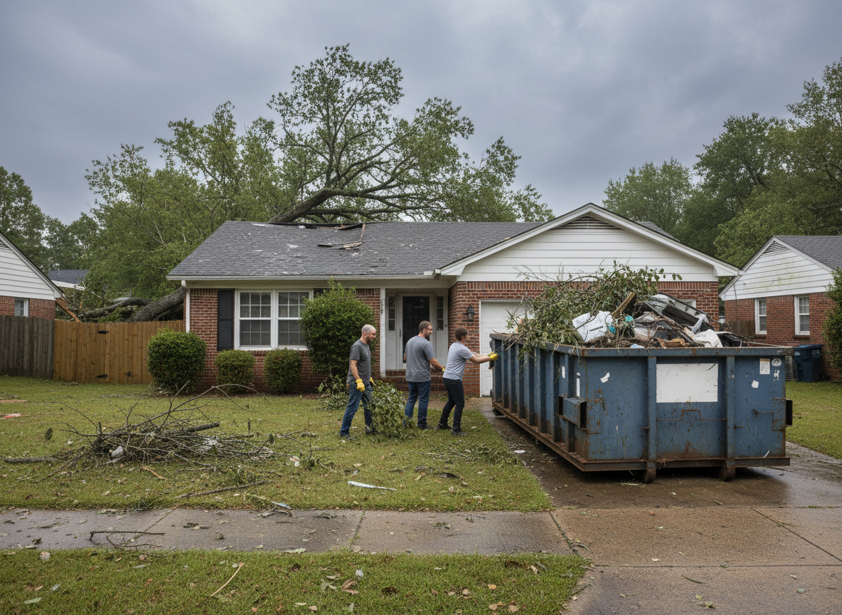 What Athens Homeowners Need to Know About Storm Debris Removal